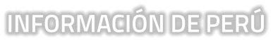 INFORMACI�N DE PER�