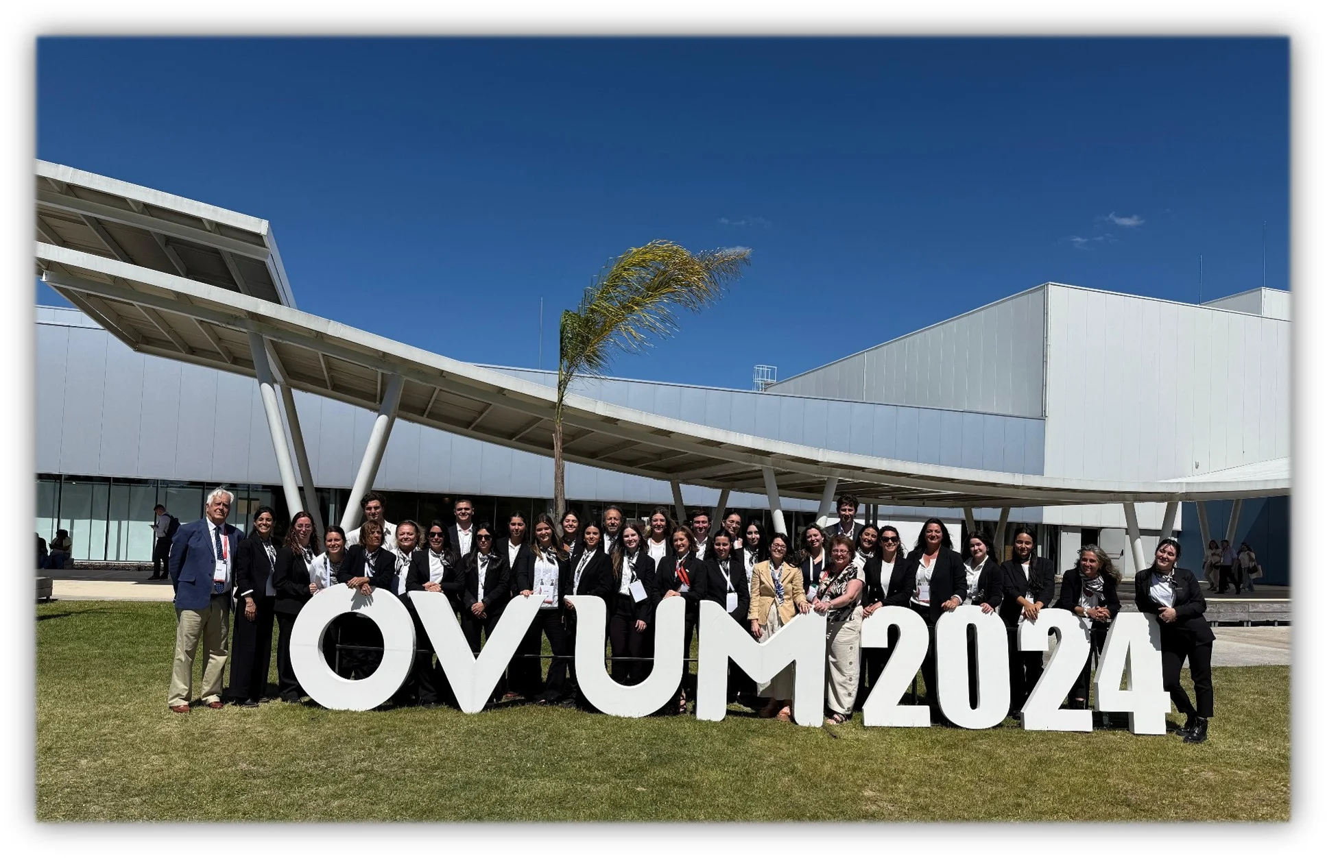OVUM 2024 team at the convention center